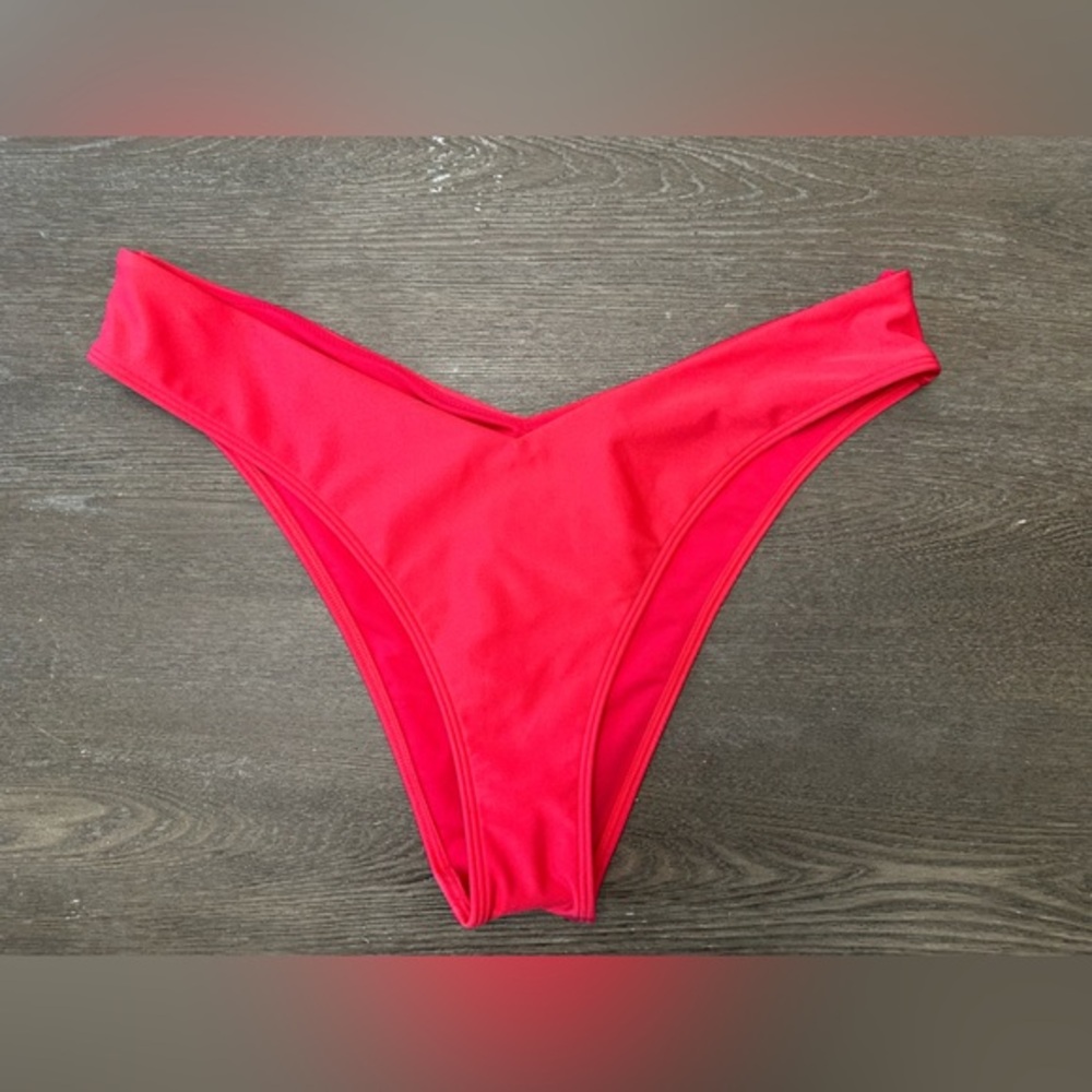 Aerie Vibrant Red Bikini Bottom